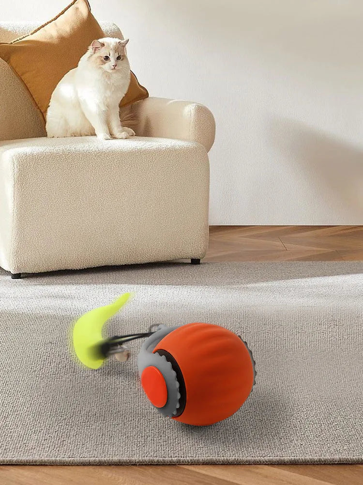 Pet smart cat ball cat toy ball electric cat toy self-exciting boredom ball safe bite-resistant pet toy