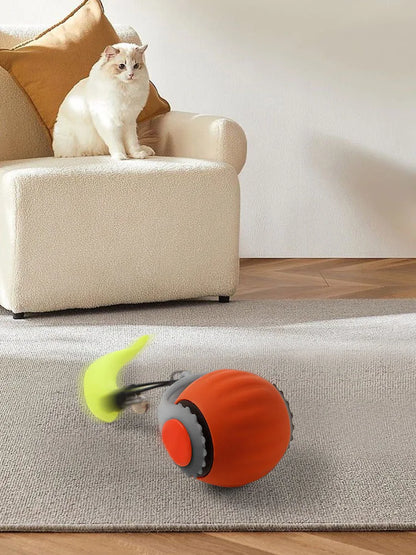 Pet smart cat ball cat toy ball electric cat toy self-exciting boredom ball safe bite-resistant pet toy