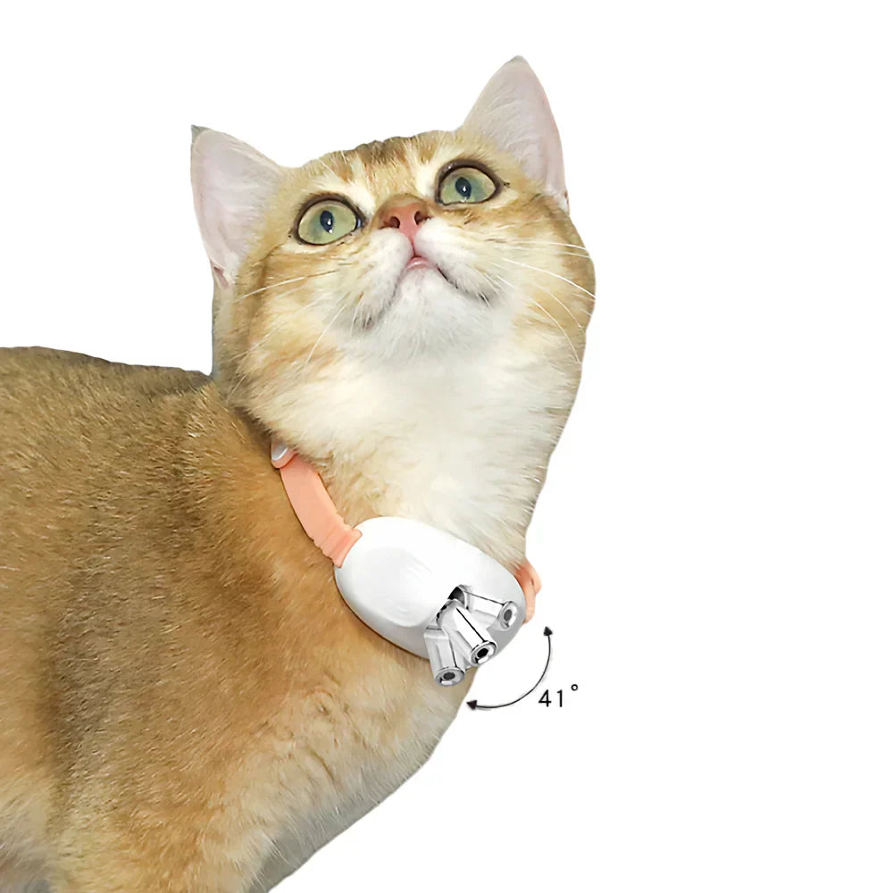 Automatic Moving Laser Cat Collar Toy - Self-Entertainment for Bored Cats